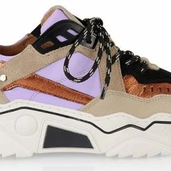 Dames Sneakers Dwrs Pluto Beige Lila Multi - Maat 39 -Dames Winkel 550x330 1