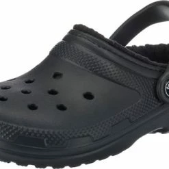 Crocs - Classic Lined Clog - Unisex Sandaal - 46 - 47 - Zwart -Dames Winkel 550x333 3