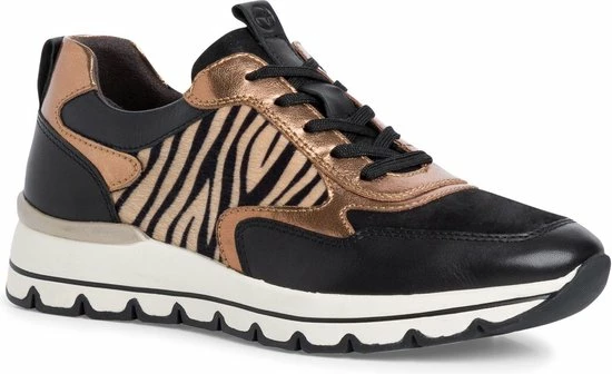 Tamaris Sneakers Zwart Leer 102406 - Dames - Maat 39 17 Tamaris Sneakers Zwart Leer 102406 - Dames - Maat 39 - Afbeelding 15