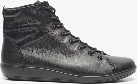 ECCO SOFT 2.0 Dames Veterboot - Zwart - Maat 41 37 ECCO SOFT 2.0 Dames Veterboot - Zwart - Maat 41 - Afbeelding 35