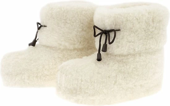 Oncedoce Wollen Sloffen - Winter Pantoffels 100% ECHT Lamswol En Leer - MAAT 45 - Leren Zooltjes - Handgemaakte Slofjes - Kleur Crème 7 Oncedoce Wollen Sloffen - Winter Pantoffels 100% ECHT Lamswol En Leer - MAAT 45 - Leren Zooltjes - Handgemaakte Slofjes - Kleur Crème - Afbeelding 5