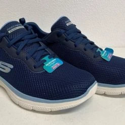 Skechers Flex Appeal 4.0 - Brilliant V Dames Sneakers - Navy - Maat 40 10 Skechers Flex Appeal 4.0 - Brilliant V Dames Sneakers - Navy - Maat 40 -Dames Winkel 550x352 3