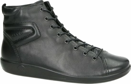 ECCO SOFT 2.0 Dames Veterboot - Zwart - Maat 40 13 ECCO SOFT 2.0 Dames Veterboot - Zwart - Maat 40 - Afbeelding 11