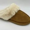 Merkloos Dames Sloffen - Kleur:Bruin - Gevoerde Pantoffels Voor Vrouwen - Sloffen Met Nep Bont - Namaak Bont - Slofjes - Comfortabele Pantoffels Voor Dames - Dames Slof - Binnenshuis Schoenen - Instappers - Bruine Pantoffels - Maat:38 - Instap Schoenen -Dames Winkel 550x356