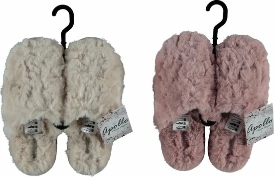 Apollo Sloffen - Pantoffels Dames - Pantoffels - Sloffen Dames - Instap Sloffen - Zacht - Creme - Maat 39/40 7 Apollo Sloffen - Pantoffels Dames - Pantoffels - Sloffen Dames - Instap Sloffen - Zacht - Creme - Maat 39/40 - Afbeelding 5