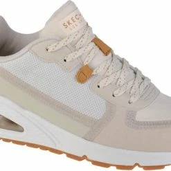 Skechers Uno - Layover Dames Sneakers - Off White - Maat 38 -Dames Winkel 550x357 3