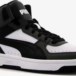 PUMA Rebound JOY Unisex Sneakers - DarkShadow/Black/White - Maat 45 -Dames Winkel 550x360 2