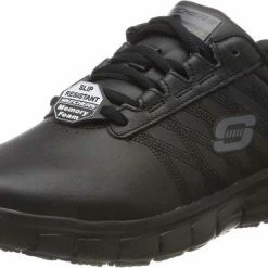 Skechers Work Relaxed Fit Sneakers Zwart Leer - Dames - Maat 38 27 Skechers Work Relaxed Fit Sneakers Zwart Leer - Dames - Maat 38 -Dames Winkel 550x360 4