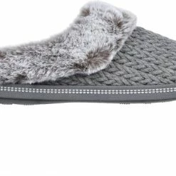 Skechers COZY CAMPFIRE - COZY TIMES Dames Pantoffels - Grijs - Maat 41