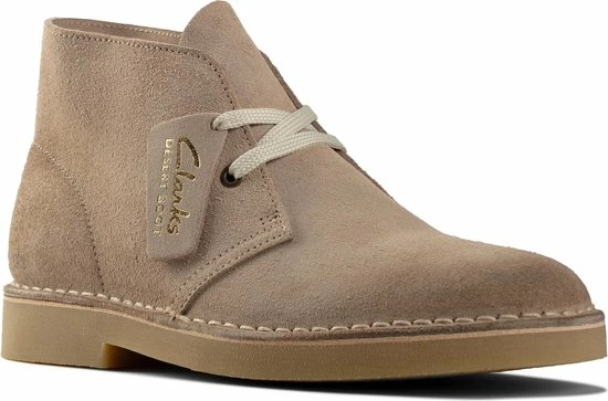 Clarks Dames Desert Boot 2 - Sand Suede - Maat 39 4 Clarks Dames Desert Boot 2 - Sand Suede - Maat 39 - Afbeelding 2