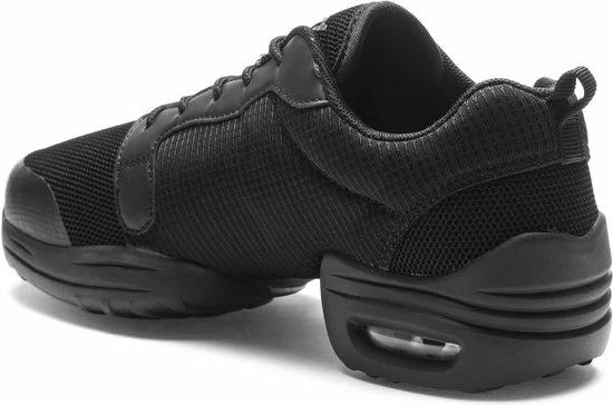 Rumpf Dansschoenen PEBBLE 1516 Unisex Jazz Hiphop Trainingsschoenen Salsa Danssneaker - Ademend - Zwart - Maat 40, UK 6.5 5 Rumpf Dansschoenen PEBBLE 1516 Unisex Jazz Hiphop Trainingsschoenen Salsa Danssneaker - Ademend - Zwart - Maat 40, UK 6.5 - Afbeelding 3