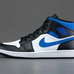 Nike Air Jordan 1 Mid, White/racer Blue-Black, 554724 140, EUR 42.5 21 Nike Air Jordan 1 Mid, White/racer Blue-Black, 554724 140, EUR 42.5 -Dames Winkel 550x366 102