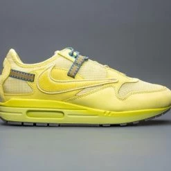 Nike Air Max 1 Travis Scott Cactus Jack Saturn Gold DO9392-700 Maat 44.5 Kleur Als Op Foto