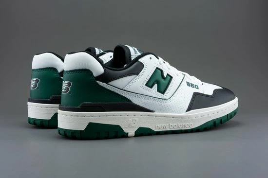 New Balance 550 White/Green/Black BB550LE1 Maat 42 1/2 Wit;Groen;Zwart 8 New Balance 550 White/Green/Black BB550LE1 Maat 42 1/2 Wit;Groen;Zwart - Afbeelding 6