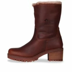 Panama Jack Dames Laarzen - Cognac - Maat 40