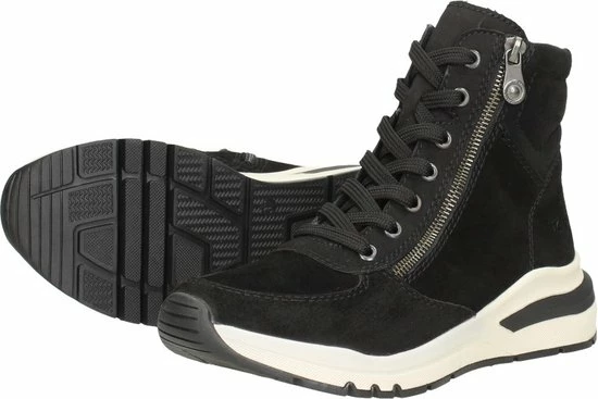 Rieker Dames Veterboot - Zwart - Maat 37 13 Rieker Dames Veterboot - Zwart - Maat 37 - Afbeelding 11