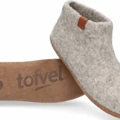 Tofvel Mula Pantoffels Grijs Uni (s) (TF1000-42) -Dames Winkel 550x372 3
