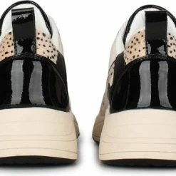 POSH By Poelman CAROCEL Dames Sneakers - Beige Multi - Maat 37 -Dames Winkel 550x374