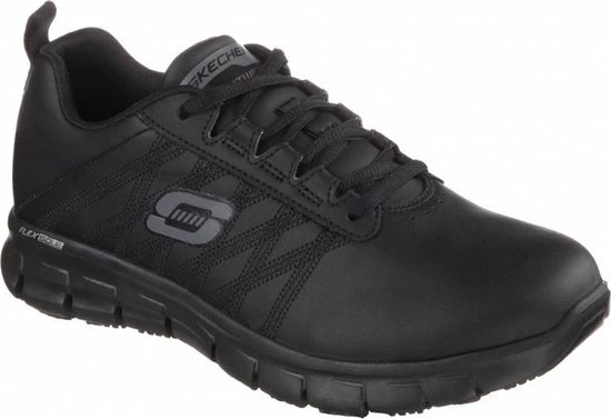 Skechers Work Relaxed Fit Sneakers Zwart Leer - Dames - Maat 38 14 Skechers Work Relaxed Fit Sneakers Zwart Leer - Dames - Maat 38 - Afbeelding 12