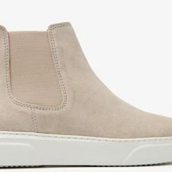VIA VAI Juno Levy Chelsea Boots Dames - Enkellaarsjes Dames - Beige - Maat 41