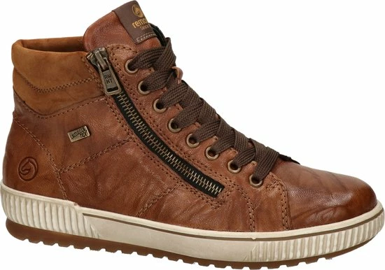 Remonte Dames Sneaker - Cognac - Maat 41 4 Remonte Dames Sneaker - Cognac - Maat 41 - Afbeelding 2