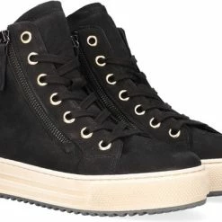 Gabor 488 Hoge Sneakers - Dames - Zwart - Maat 38 25 Gabor 488 Hoge Sneakers - Dames - Zwart - Maat 38 -Dames Winkel 550x387 3