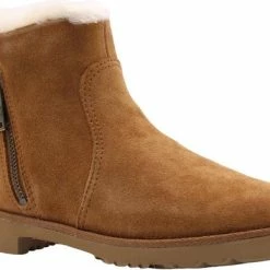 UGG Dameslaars Schapenwol 1123850 ROMELY ZIP - Camel - Maat 37 -Dames Winkel 550x388 1