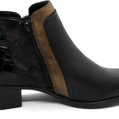 Remonte Dames Enkellaars - R5172 02 Zwart/Combi - Maat 38 -Dames Winkel 550x390 10