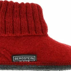 Bergstein Cozy - Sloffen - Unisex - Red - Maat 41
