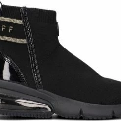 Cruyff Olympique Hoge Sneakers - Dames - Zwart - Maat 40