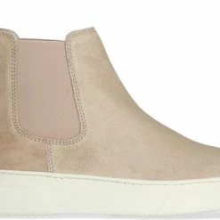 VIA VAI Juno Levy Chelsea Boots Dames - Enkellaarsjes Dames - Beige - Maat 41 -Dames Winkel 550x393 4