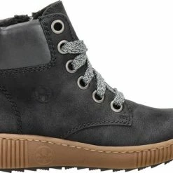 Rieker Dames Boot - Zwart - Maat 39
