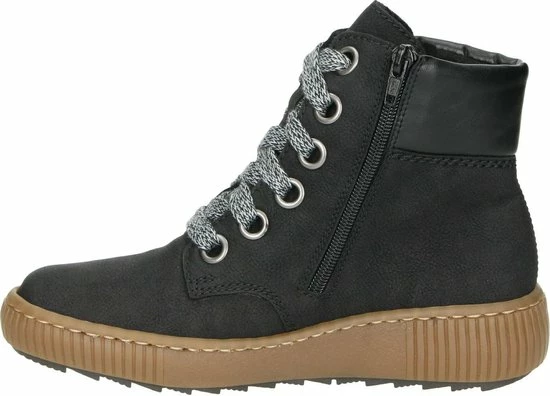 Rieker Dames Boot - Zwart - Maat 39 14 Rieker Dames Boot - Zwart - Maat 39 - Afbeelding 12