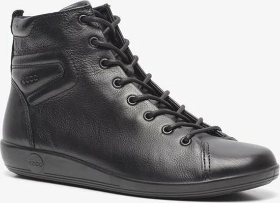 ECCO SOFT 2.0 Dames Veterboot - Zwart - Maat 41 34 ECCO SOFT 2.0 Dames Veterboot - Zwart - Maat 41 - Afbeelding 32