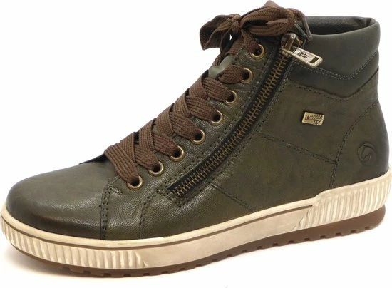 Remonte Dames Sneaker - Groen - Maat 39 14 Remonte Dames Sneaker - Groen - Maat 39 - Afbeelding 12
