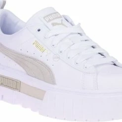 Puma Dames Lage Sneakers Mayze Lth Wn - Wit - Maat 39 -Dames Winkel 550x406 13