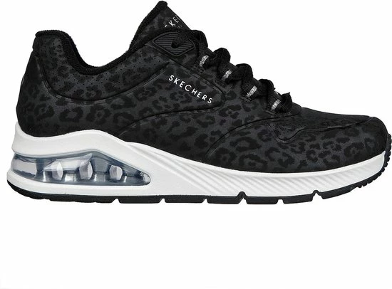 Skechers Uno 2 Sneakers Zwart Textiel 112311 - Dames - Maat 37 4 Skechers Uno 2 Sneakers Zwart Textiel 112311 - Dames - Maat 37 - Afbeelding 2