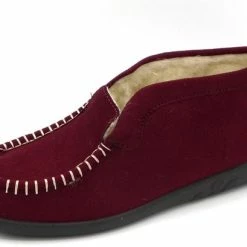 Rohde Dames Pantoffel Slopper - 2236-41 Bordeaux - Maat 38