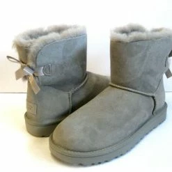 Ugg Mini Bailey Bow II Laarzen Seal - Dames Laarzen - 1016501-SEL - Maat 36 -Dames Winkel 550x412 16
