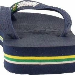 Havaianas Brasil Logo Unisex Slippers - Navy Blue - Maat 39/40 -Dames Winkel 550x412 7
