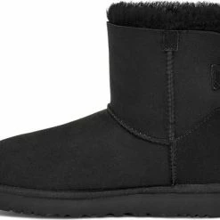 Ugg Mini Bailey Fluff Bow Laarzen Zwart - Dames Laarzen - 1123635-BLK - Maat 40 -Dames Winkel 550x413 2