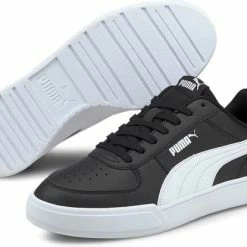 PUMA Caven Unisex Sneakers - Black/White - Maat 41