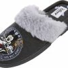 Grijze Damespantoffels Met Zacht En Aangenaam Imitatiebont En Een Geborduurde Afbeelding - Mickey Mouse DISNEY / 40-41 -Dames Winkel 550x415 8