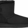 Ugg Mini Bailey Fluff Bow Laarzen Zwart - Dames Laarzen - 1123635-BLK - Maat 40 -Dames Winkel 550x418 2