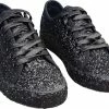 CHIAMAX Dames – Glitter Sneaker - Rock ’n Roll Schoen – Gay Pride - Party Shoe - Shine Schoe – Jaren 60 - De Toppers - Feest – Festival - Kerstmis - Carnaval – Zwart – 39 -Dames Winkel 550x420 12