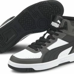 PUMA Rebound JOY Unisex Sneakers - DarkShadow/Black/White - Maat 45 -Dames Winkel 550x425 1