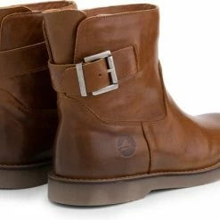 Travelin' Louargat Dames Leren Enkellaarsjes - Boots Vrouwen - Cognac Bruin Leer - Maat 37 -Dames Winkel 550x425 11