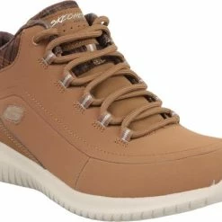 Skechers Ultra Flex 12918-CSNT, Vrouwen, Bruin, Sneakers Maat: 39 EU
