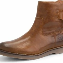 Travelin' Louargat Dames Leren Enkellaarsjes - Boots Vrouwen - Cognac Bruin Leer - Maat 37 -Dames Winkel 550x426 5