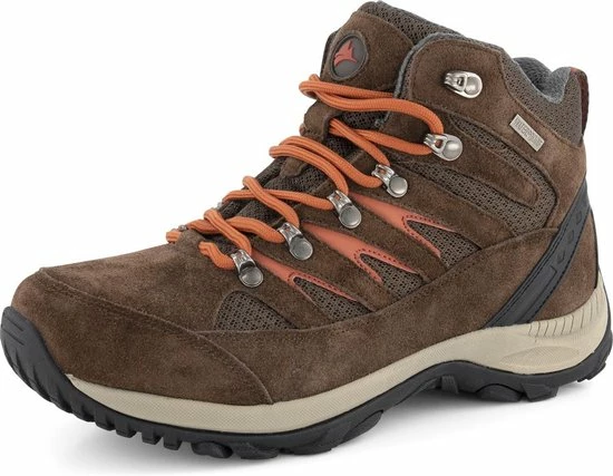 Travelin' Nyborg - Hoge Dames Wandelschoenen - Waterdicht En Ademend - Bruin Leer - Maat 42 5 Travelin' Nyborg - Hoge Dames Wandelschoenen - Waterdicht En Ademend - Bruin Leer - Maat 42 - Afbeelding 3